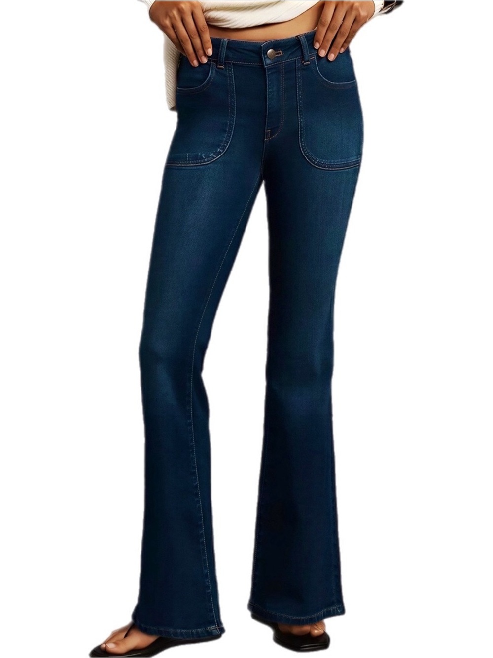 Anthropologie The Icon Flare Jeans by Pilcro: Low-Rise Edition NWT